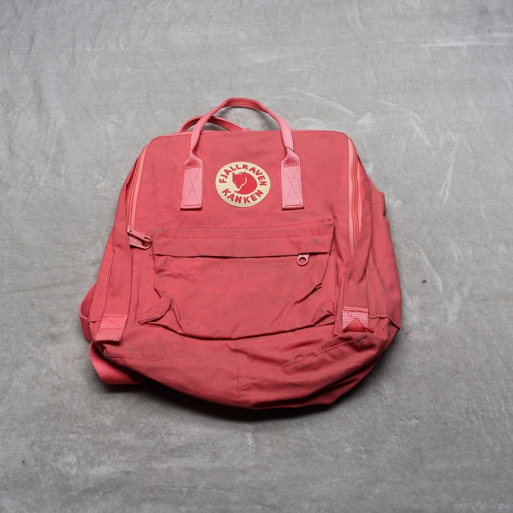 Fjallraven Backpack Women One Size Pink Water Resistant Quick Dry Classic Kanken